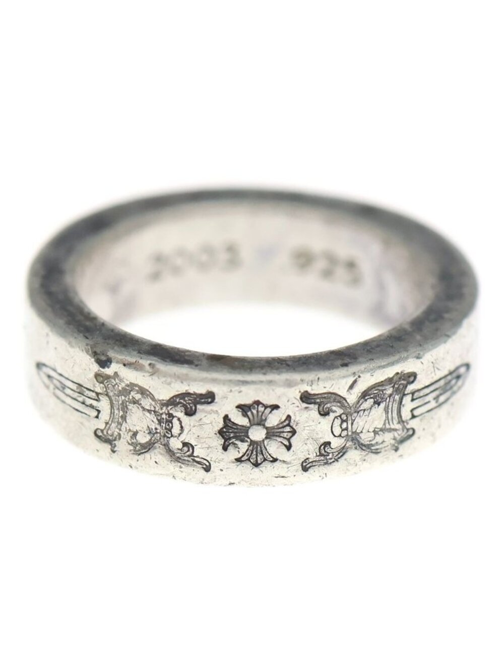 Chrome Hearts Spacer Dagger Ring Silver
